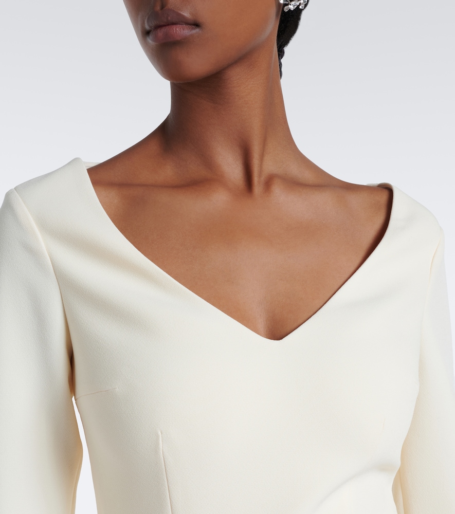 Sintien Ruffled Crêpe Top