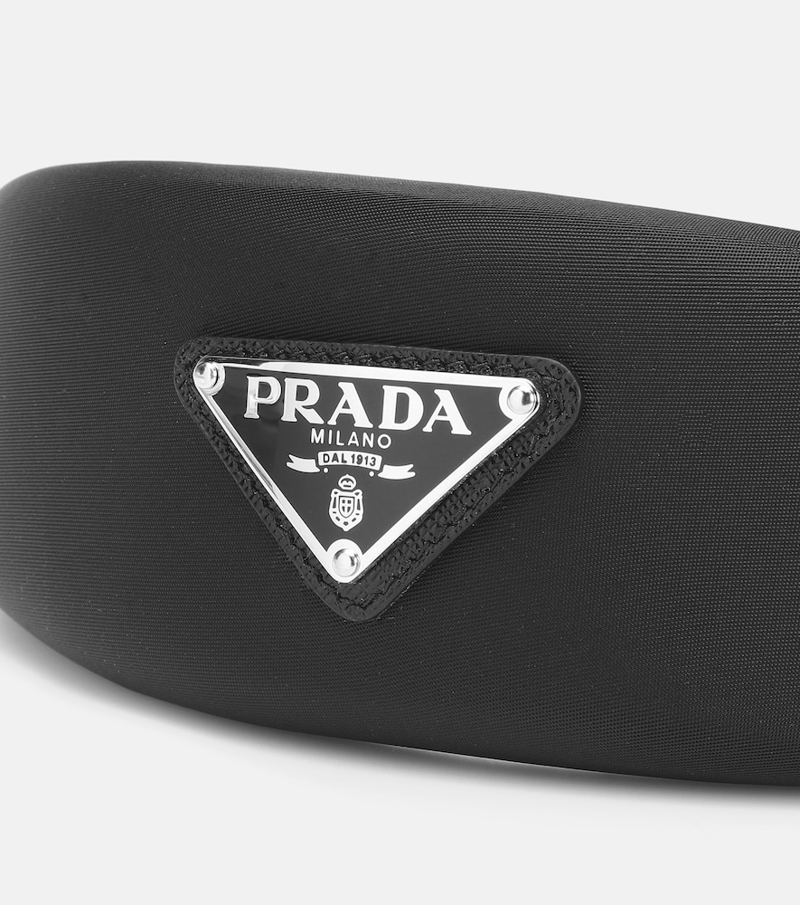  Prada Prada Verzierter Haarreif Aus Satin 