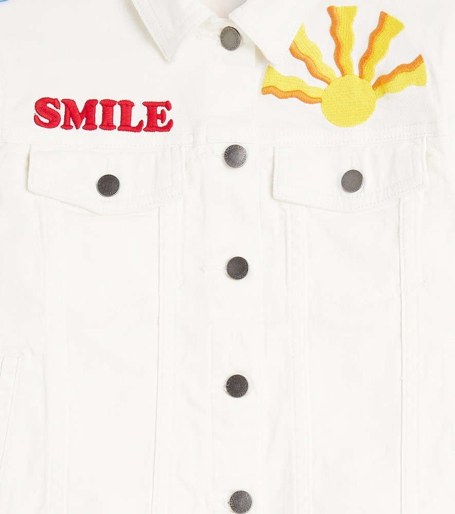  Stella Mccartney Kids Stella Mccartney Kids Bedruckte Jeansjacke 
