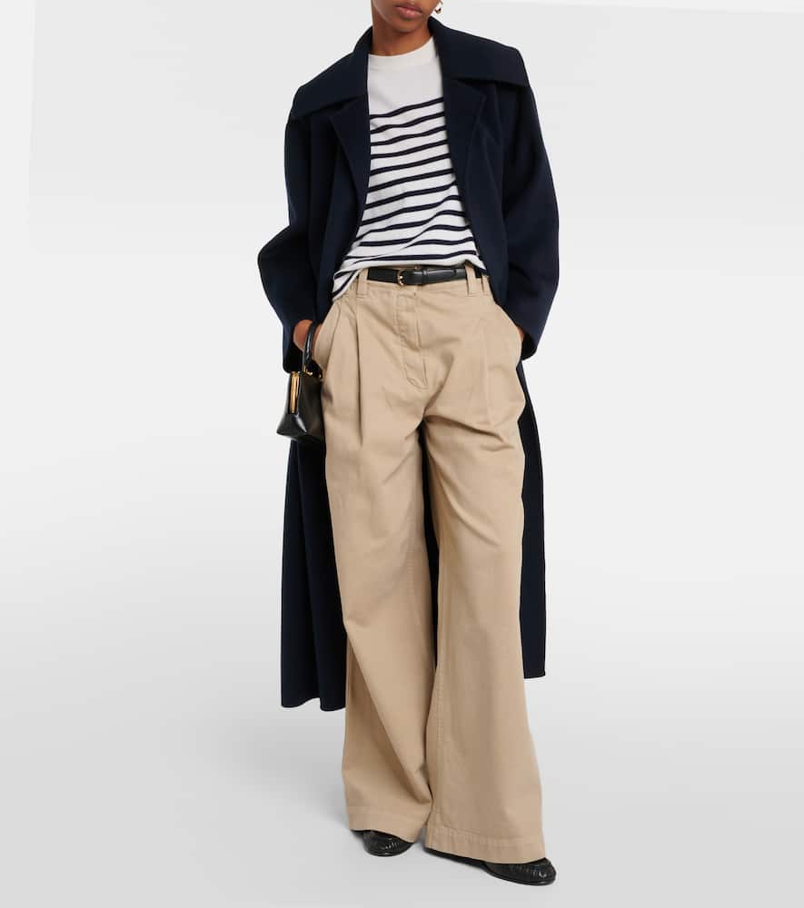 Lisa Yang Cila Striped Cashmere T-shirt In Multicoloured
