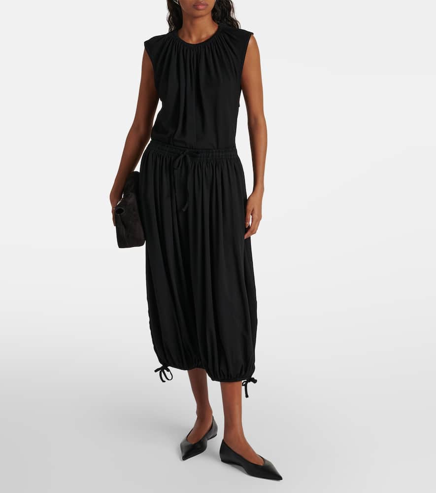 Totême Stretch-jersey Tank Top In Black