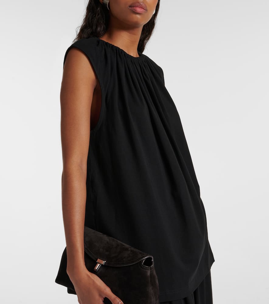 Totême Stretch-jersey Tank Top In Black