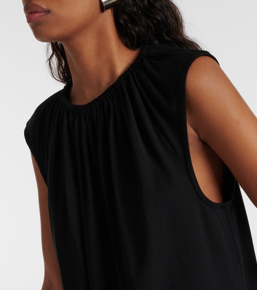 Totême Stretch-jersey Tank Top In Black