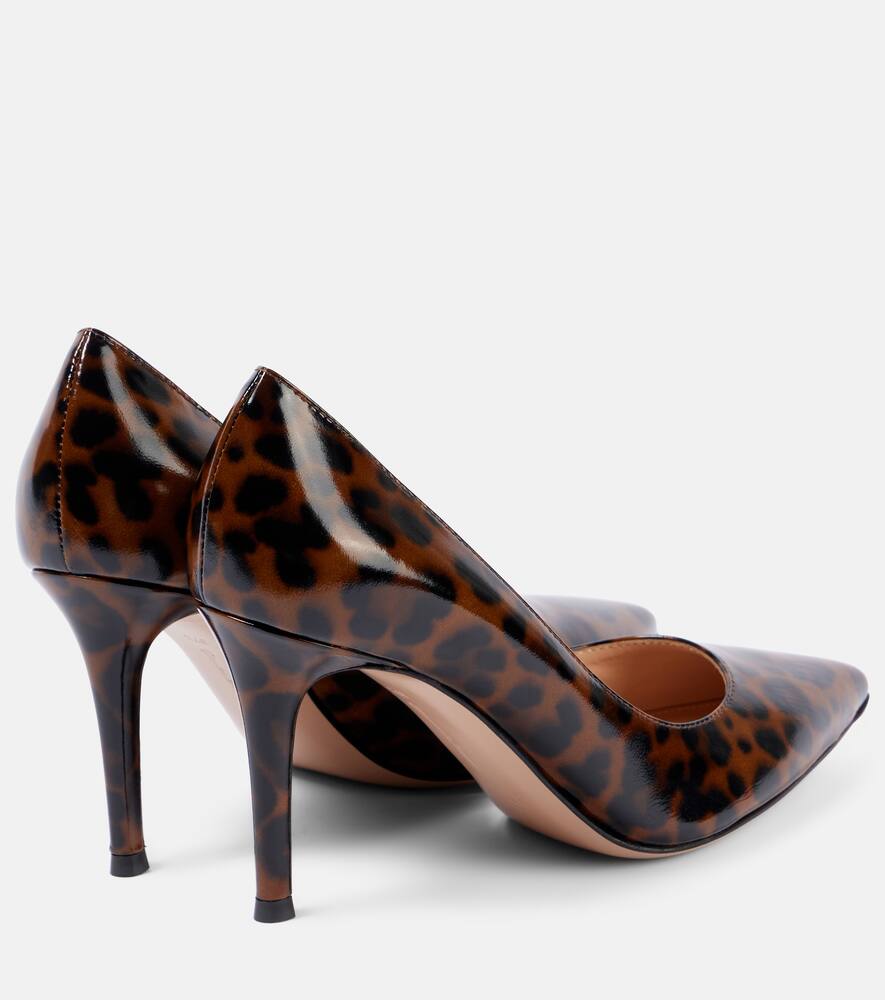 Gianvito Rossi Gianvito 85 Leather Pumps In Schwarz