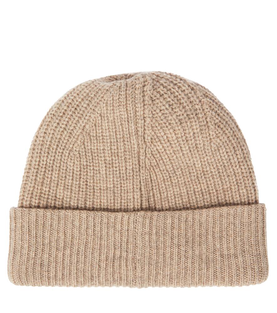 Liewood Emilio Wool And Cotton Beanie In Beige
