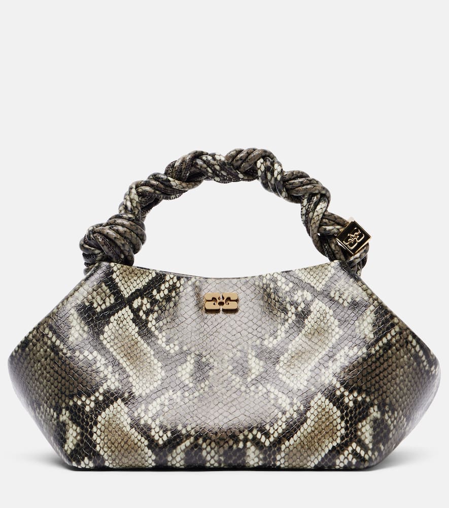 Bou snake-effect tote bag