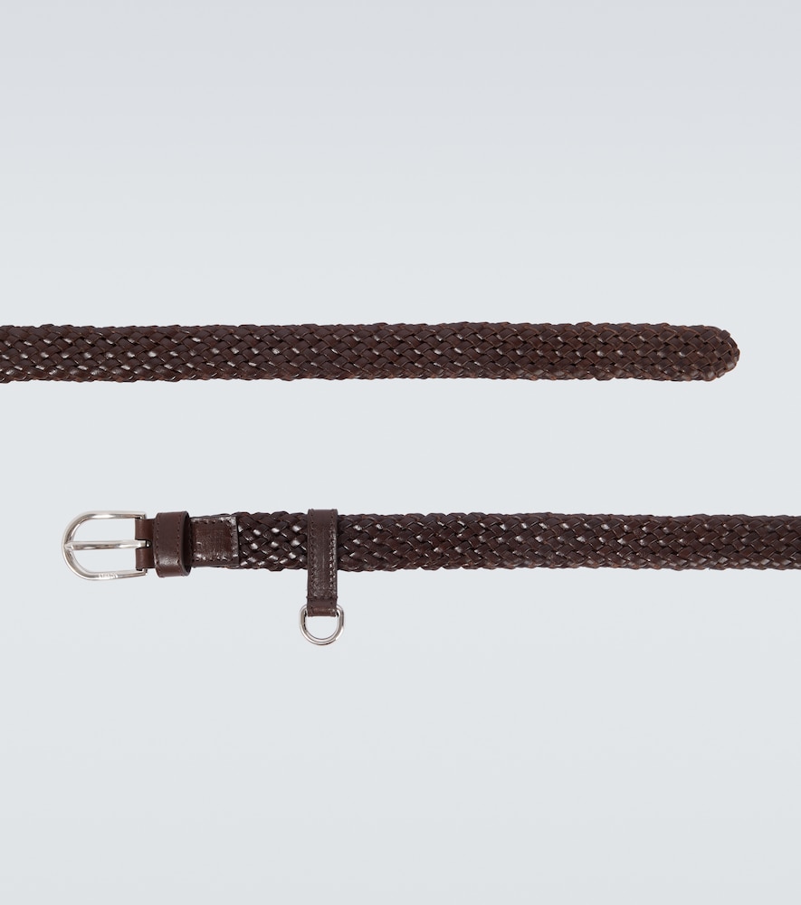 Prada Prada Braided Leather Belt 