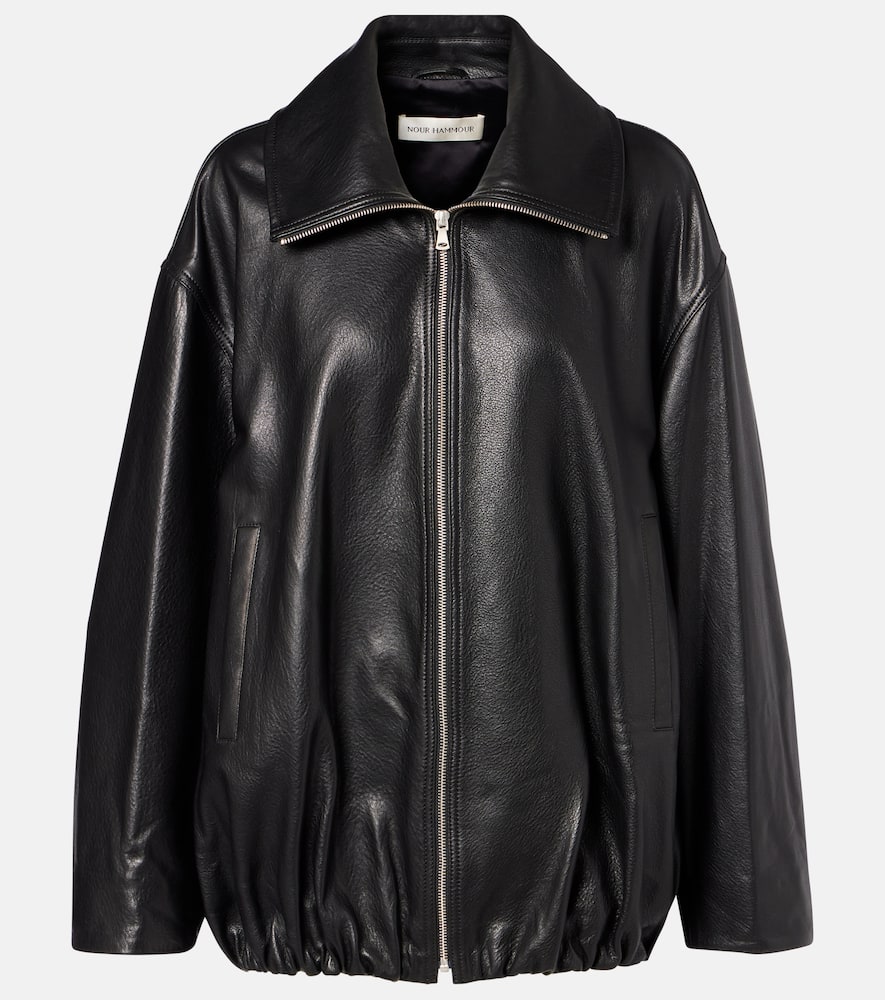 Elisse leather jacket