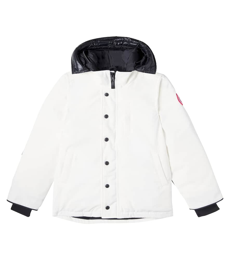 Canada Goose Kids' Logan Down Jacket In White