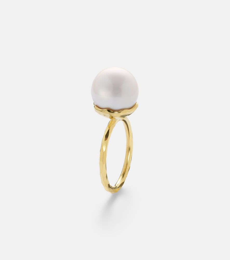  Octavia Elizabeth Octavia Elizabeth Ring Orb Aus 18kt Gelbgold Mit Süßwasserperle 
