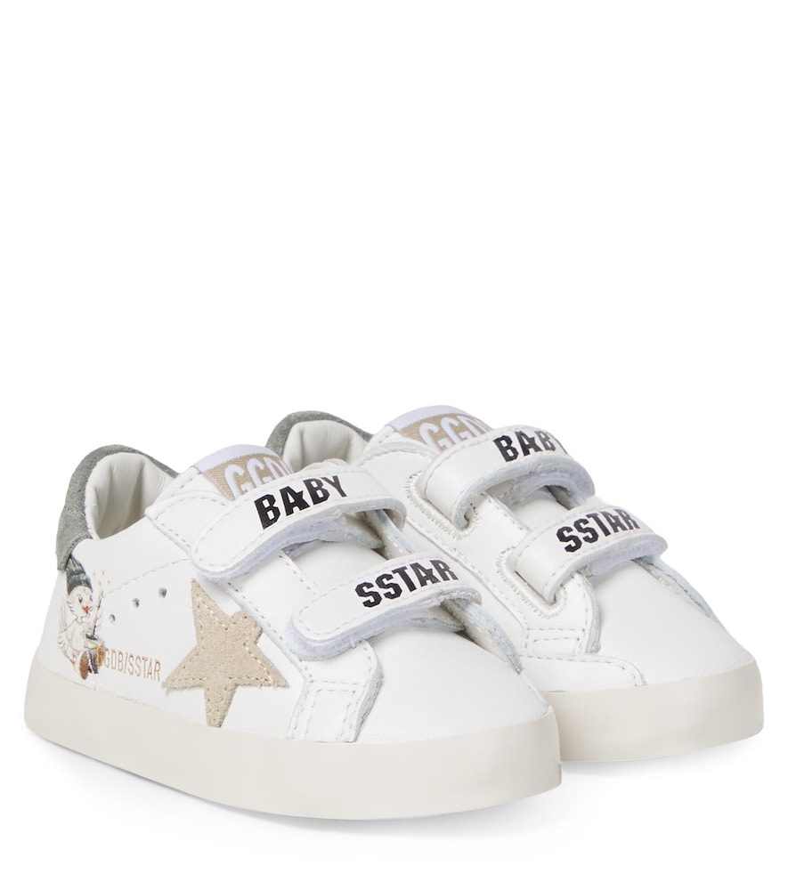 Golden Goose Kids Baby Old School leather sneakers