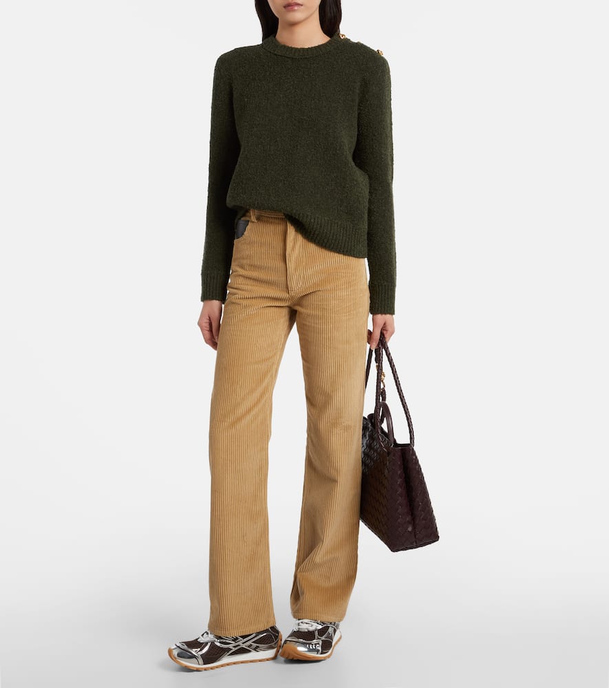 Bottega Veneta Andiamo Intrecciato Medium Leather Tote Bag In Burgundy