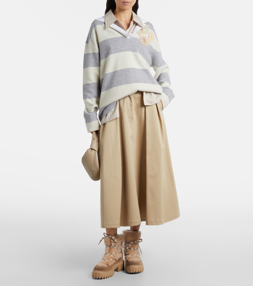 Shearling And Ankle Boots