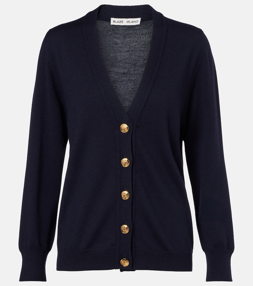 Blaze Milano Blazé Milano Wool, silk, and cashmere cardigan