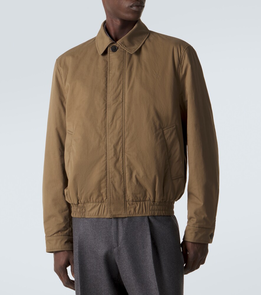  Saint Laurent Saint Laurent Jacke Aus Baumwolle 