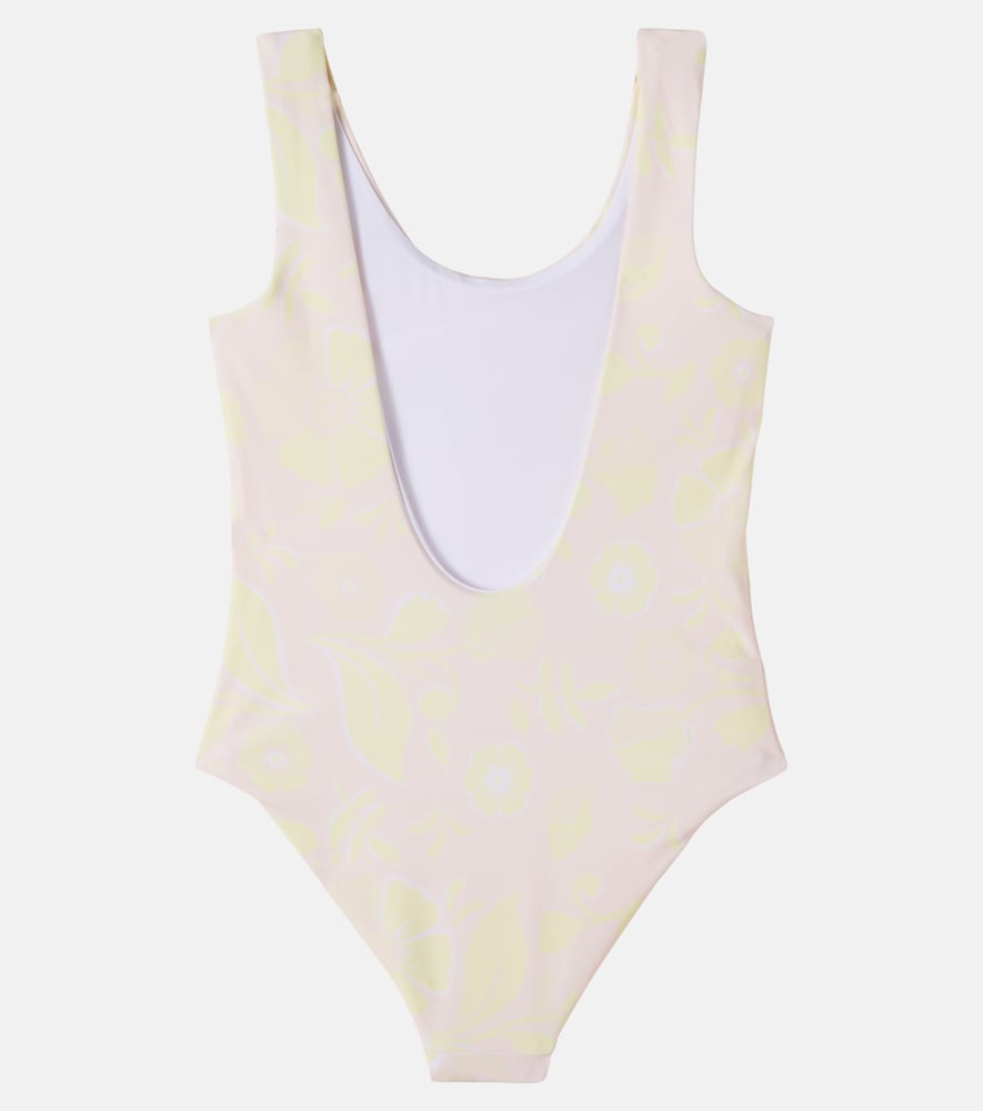  Chloe Kids Chloã© Kids Logo Floral Swimsuit 
