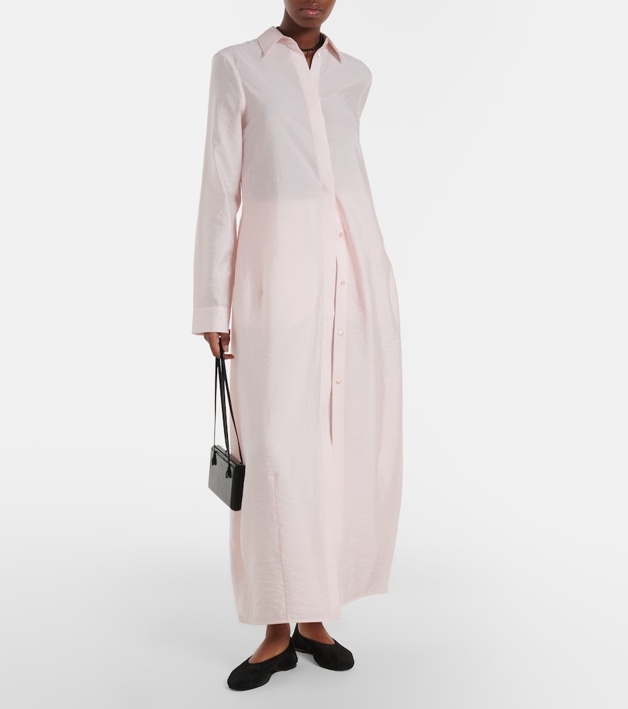 Toteme Silk-blend shirt dress
