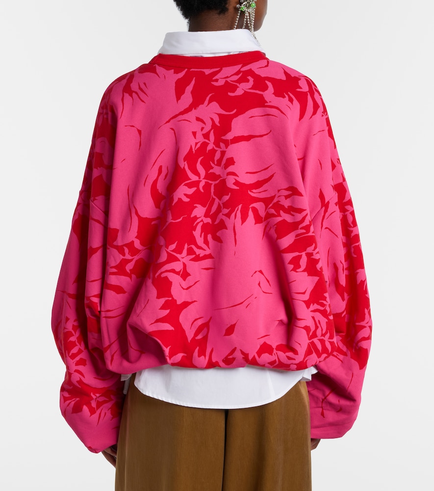  Dries Van Noten Dries Van Noten Sweatshirt Aus Baumwoll-jersey 