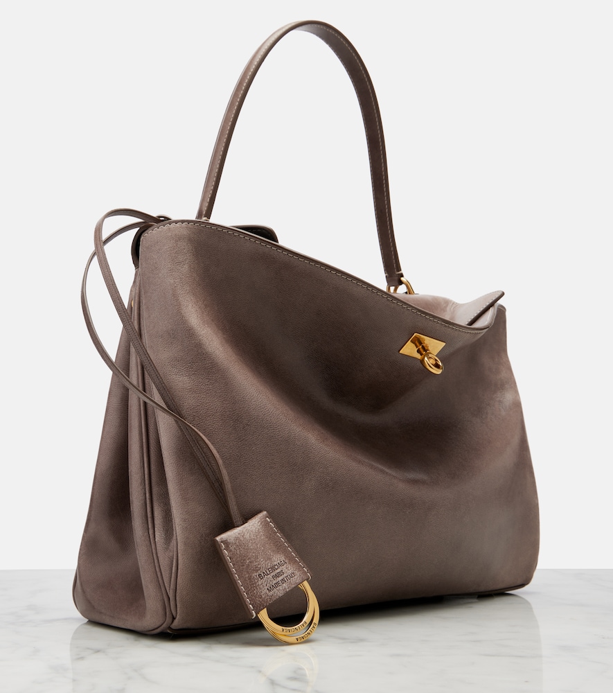  Balenciaga Balenciaga Rodeo Medium Leather Top-handle Bag 