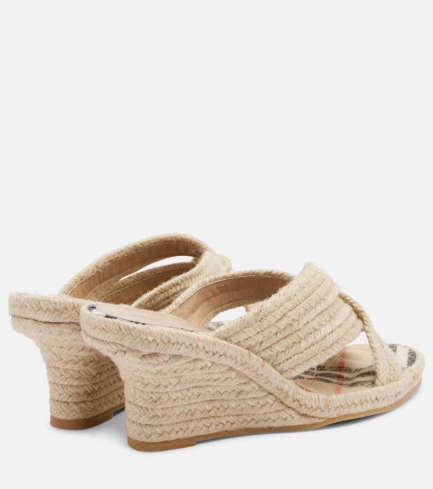  Burberry Burberry Alpargatas Con Cuña 