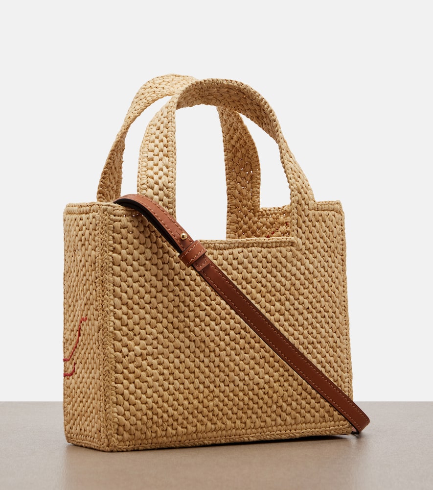  Loewe Loewe Paula's Ibiza Tote Bag Font Mini Aus Raffiabast 