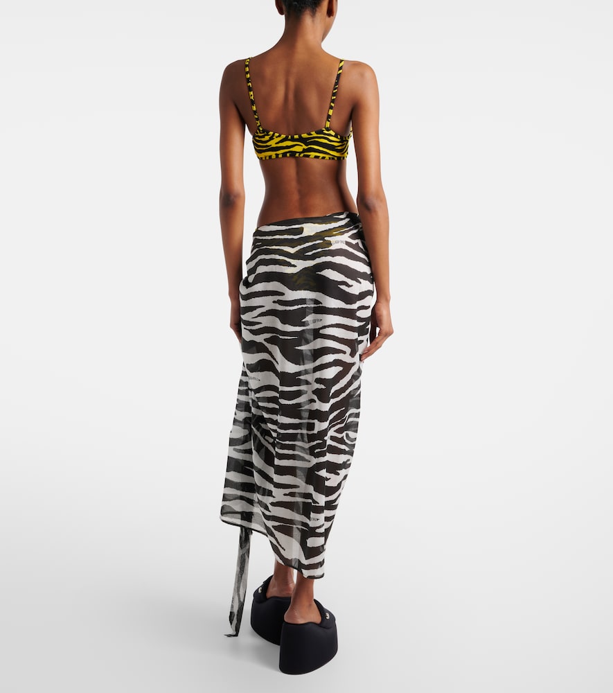  The Attico The Attico Cover-up Aus Musselin 