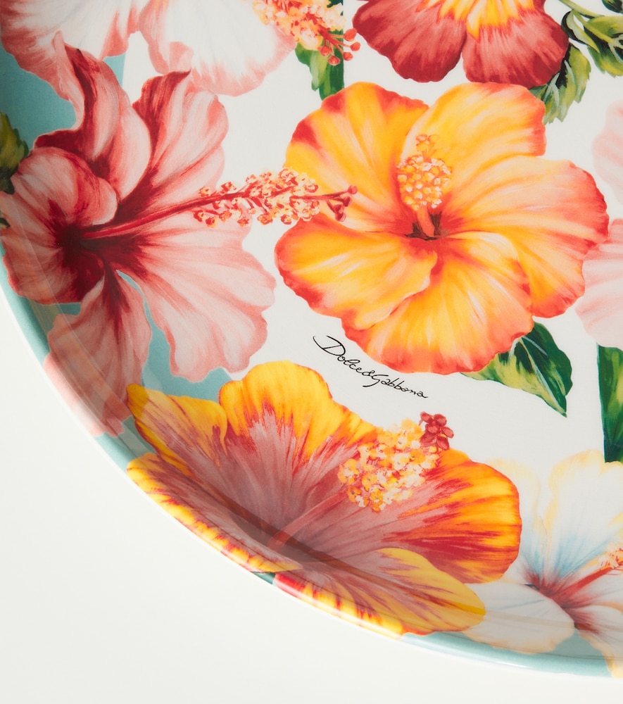  Dolce&gabbana Casa Dolce&gabbana Casa Floral Ceramic Platter 