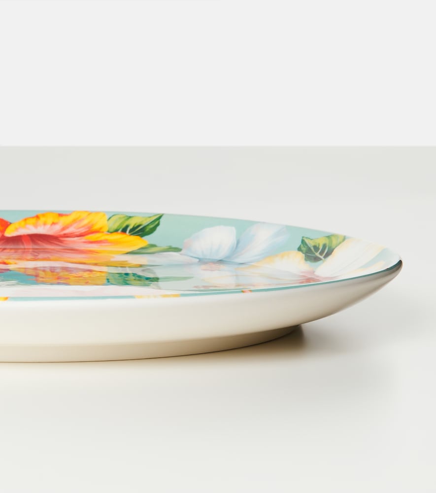  Dolce&gabbana Casa Dolce&gabbana Casa Floral Ceramic Platter 