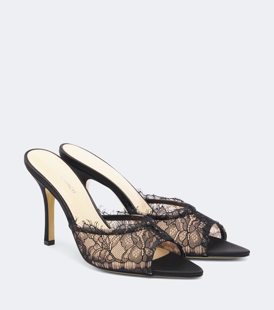 Mules Devon aus Spitze