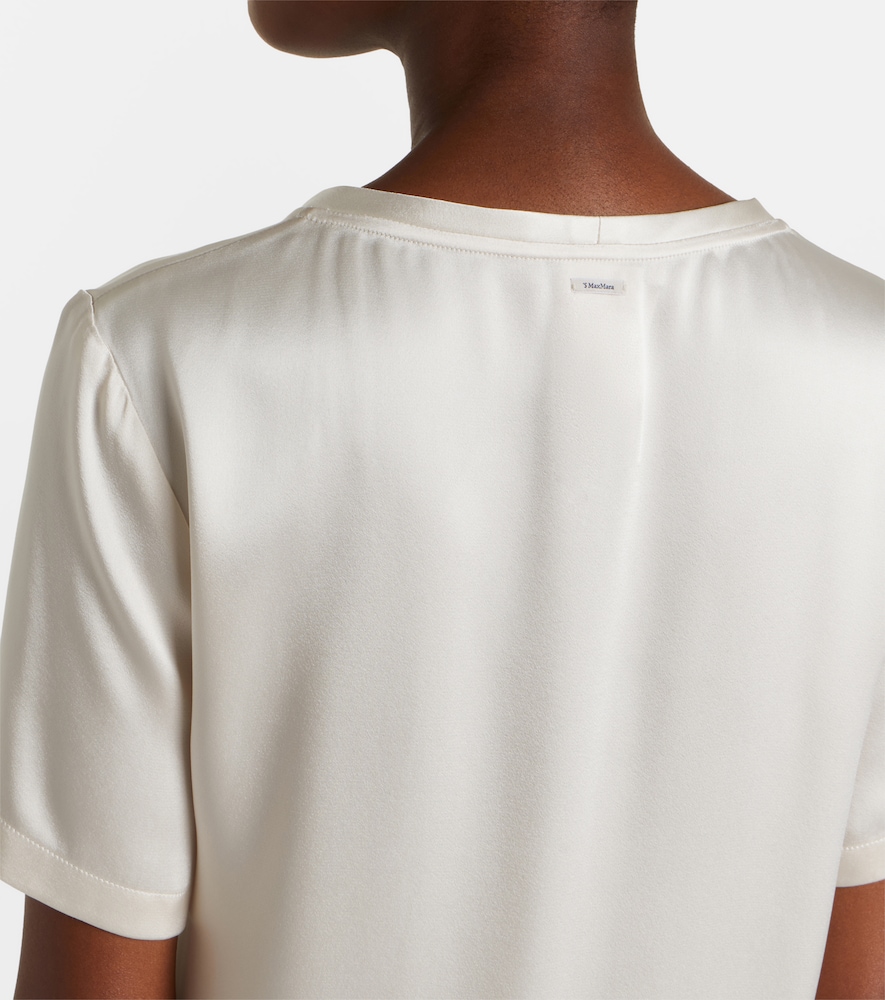  's Max Mara 's Max Mara Camiseta De Satén 