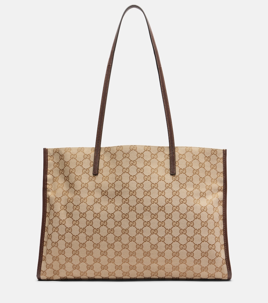 Gucci Large GG canvas shopper