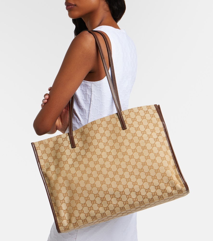Gucci Large GG canvas shopper