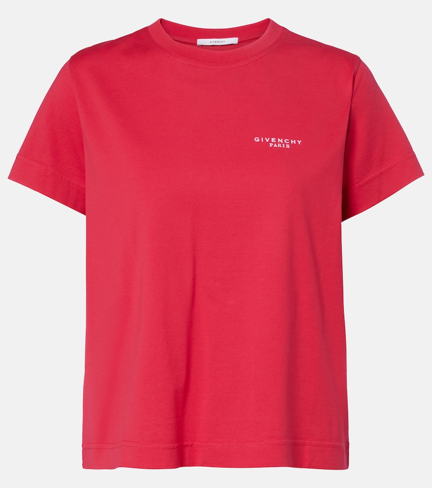 T-Shirt aus Baumwoll-Jersey mit Logo