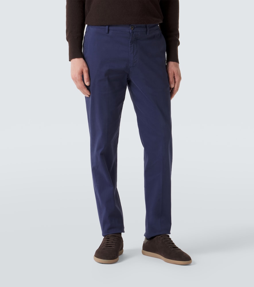 Cotton Straight Pants