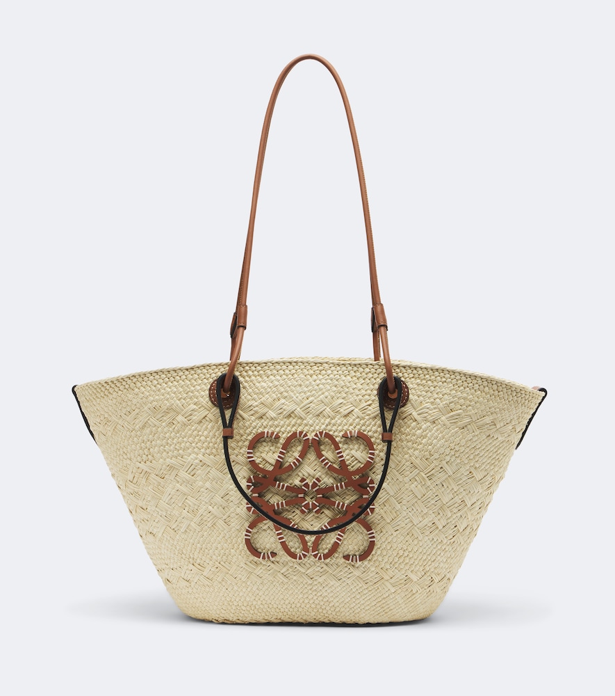 Tote Bag Anagram Medium mit Leder
