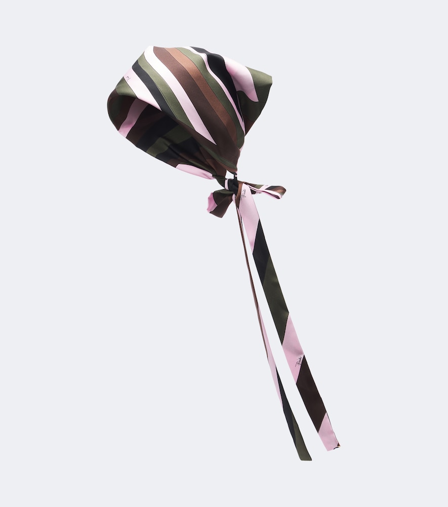 Haar-Accessoire Iride aus Seiden-Twill