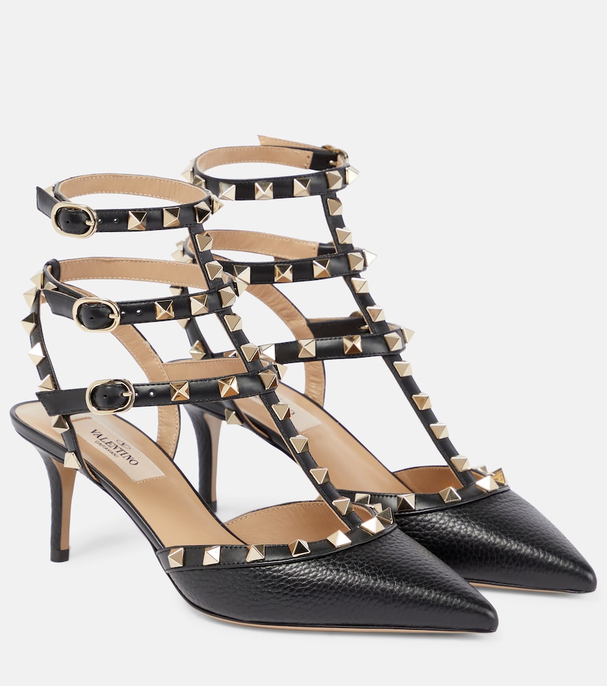 VALENTINO Valentino Garavani Rockstud leather pumps