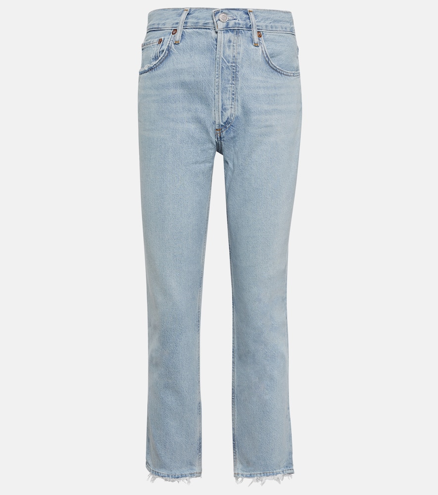 Riley high-rise cropped jeans