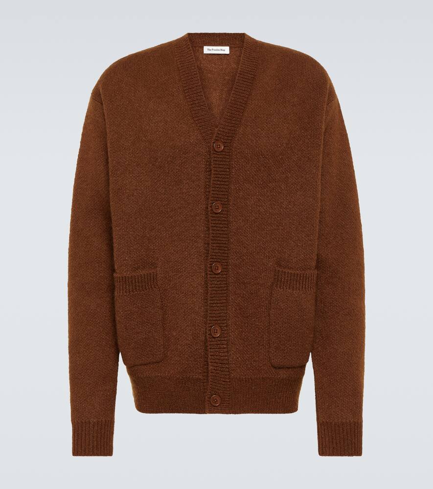 The Frankie Shop Lucas mohair and wool-blend cardigan