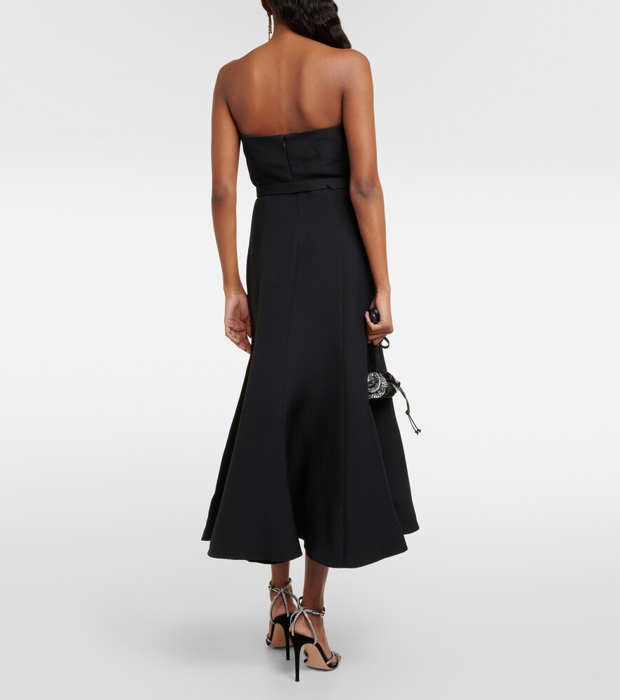  Roland Mouret Roland Mouret Midikleid Aus Wolle Und Seide 