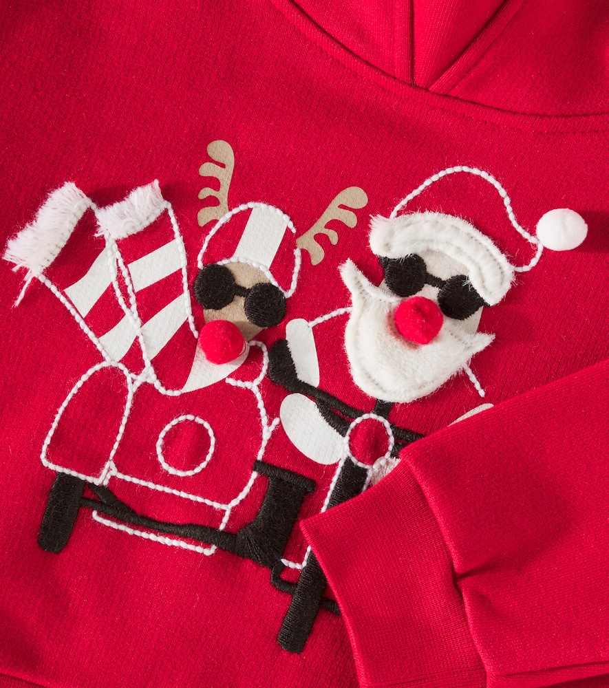 Il Gufo Baby Printed Cotton Sweatshirt In Red