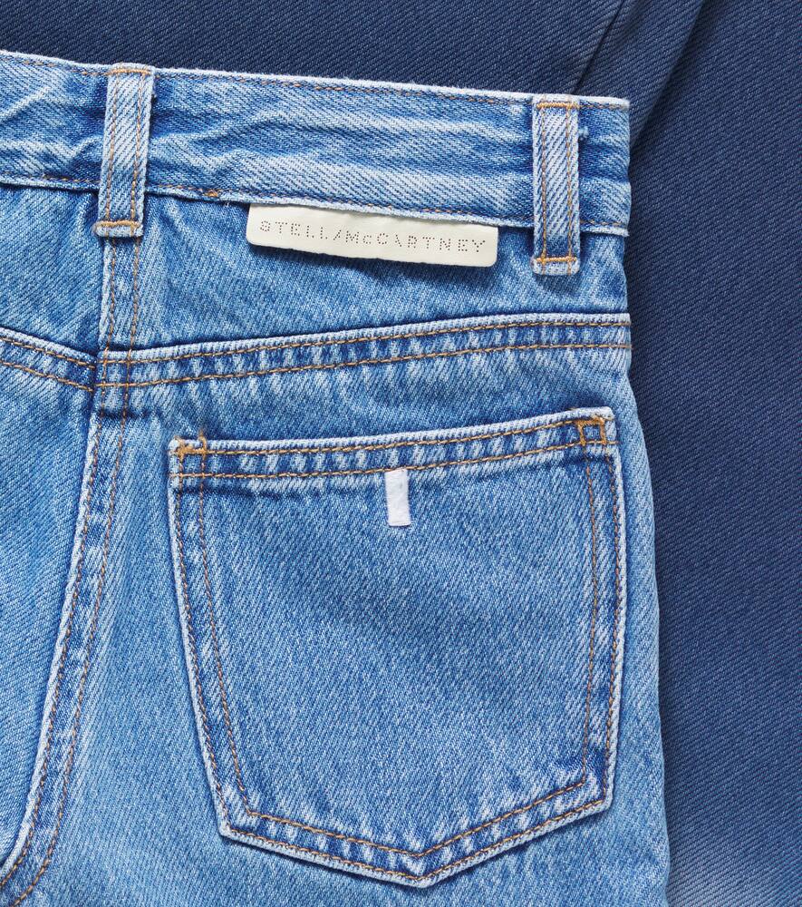 Stella Mccartney Jeans Con Effetto Schiarito In Colourful