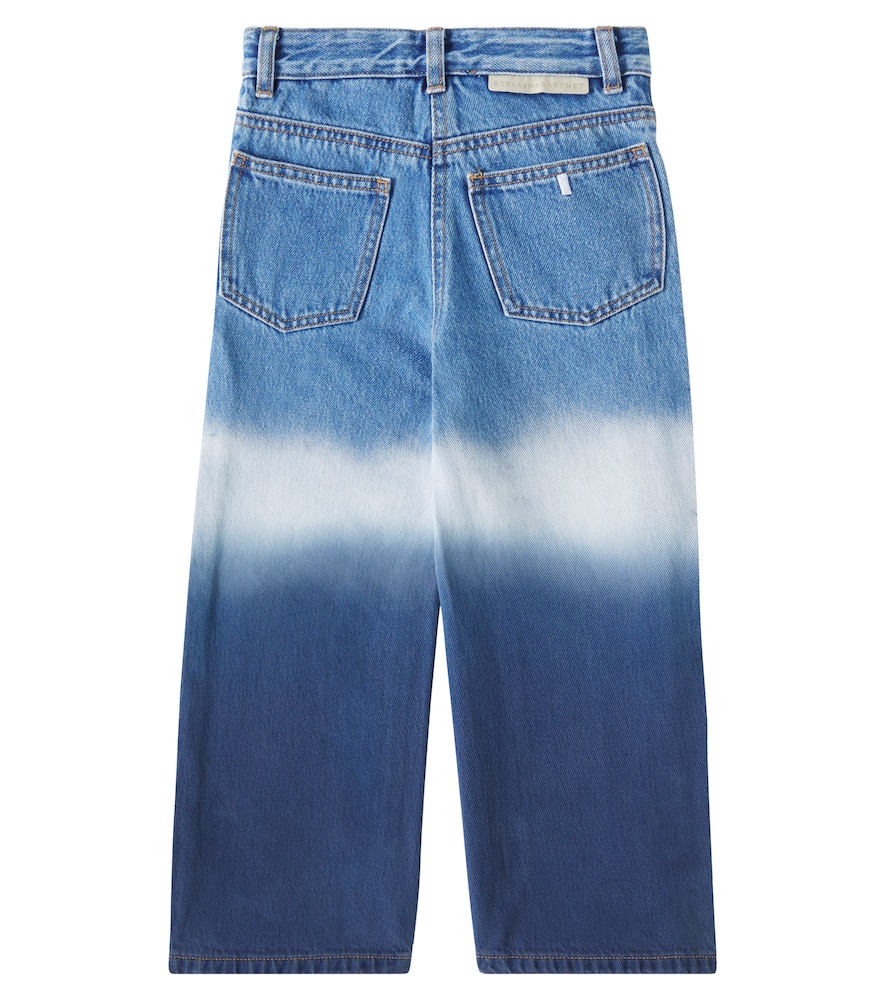 Stella Mccartney Jeans Con Effetto Schiarito In Colourful