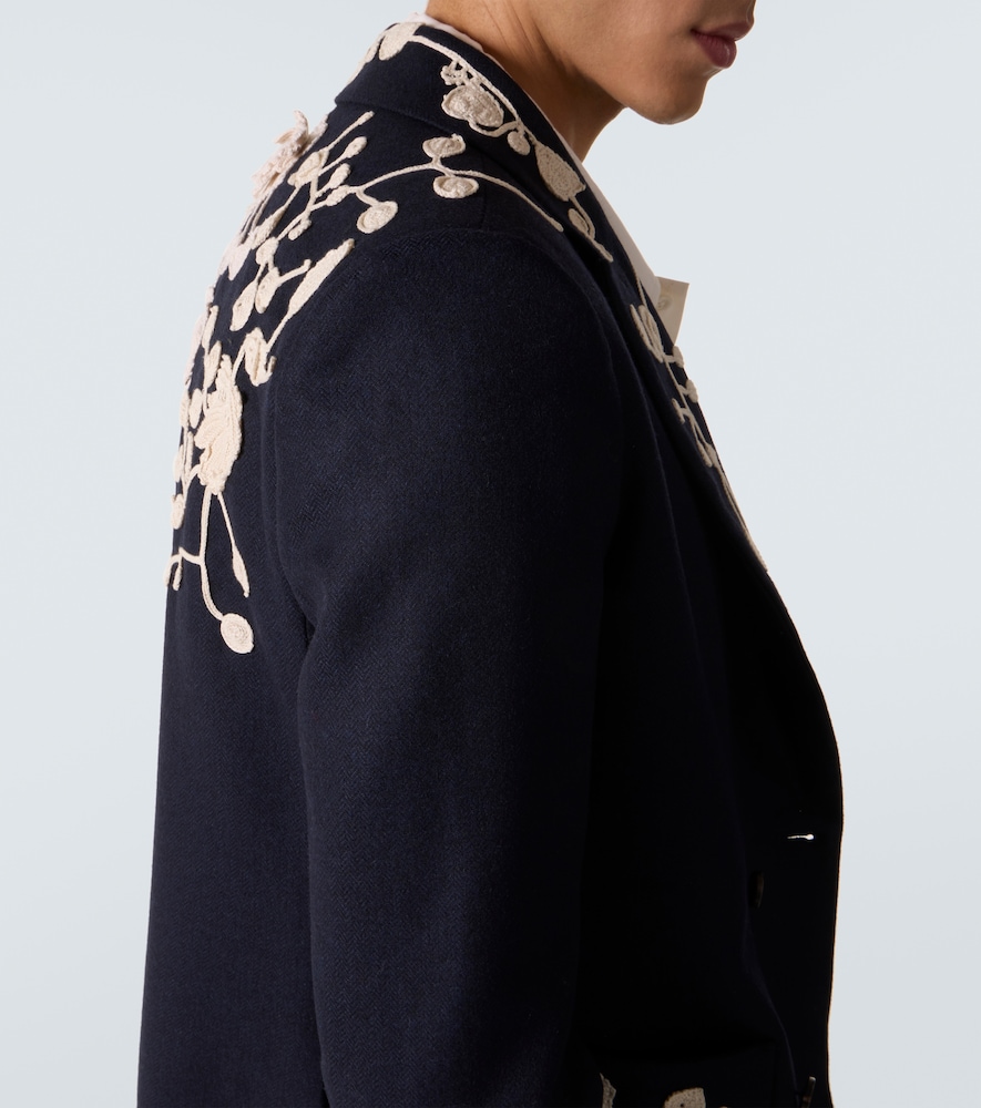  Bode Bode Blazer Snowdrop Aus Einem Wollgemisch 