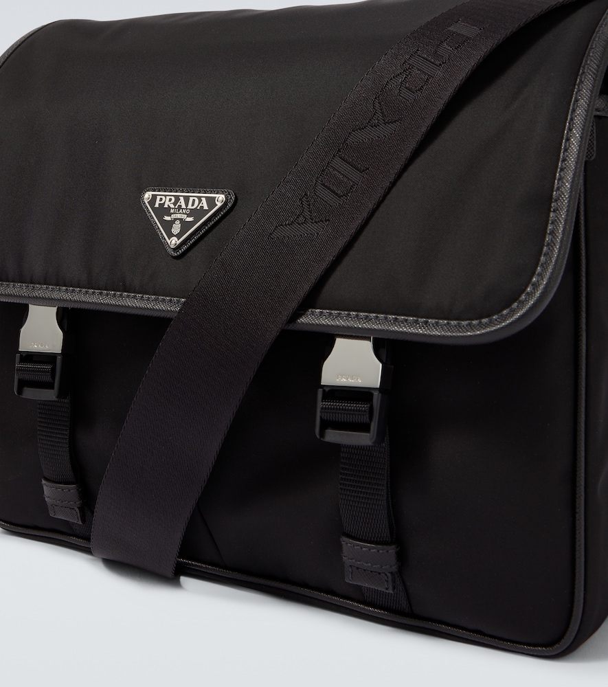  Prada Prada Messenger Bag Aus Re-nylon Mit Leder 