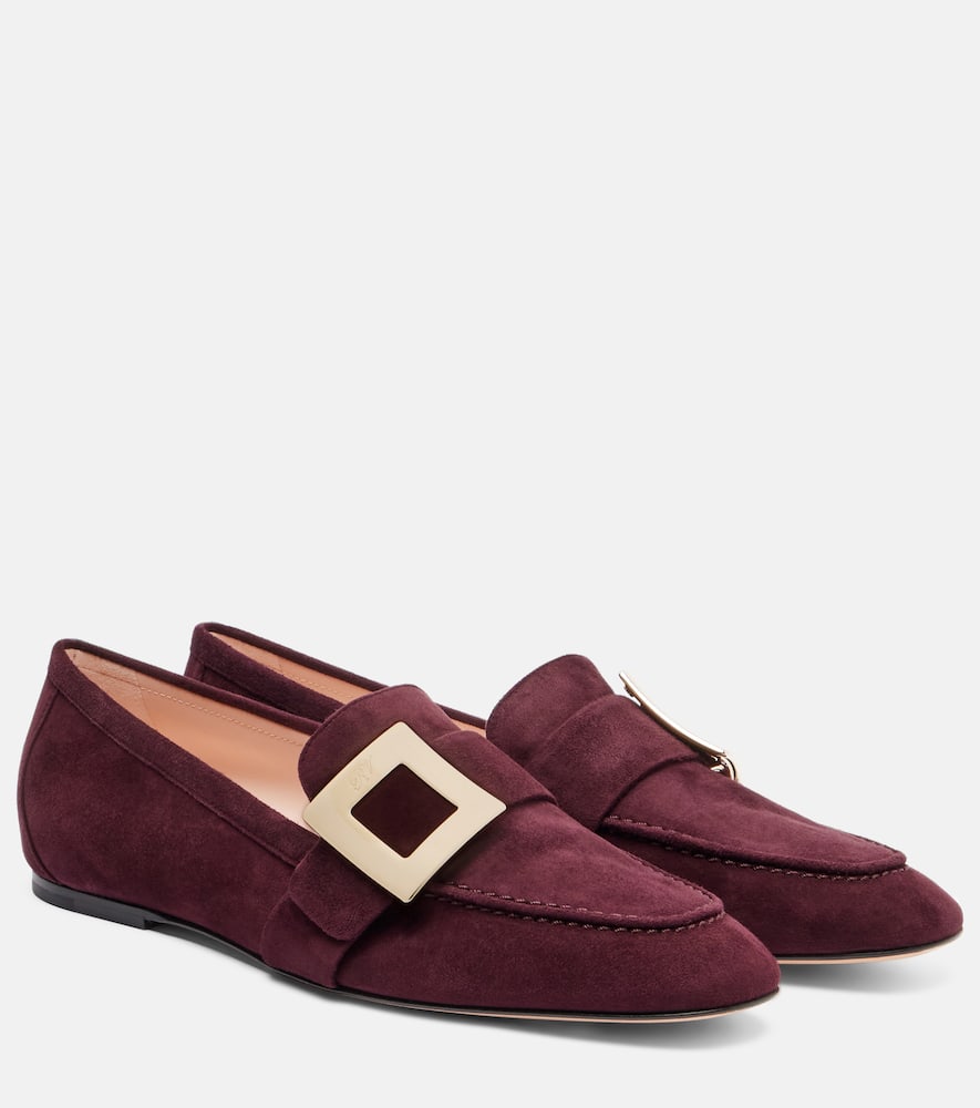 Suede loafers