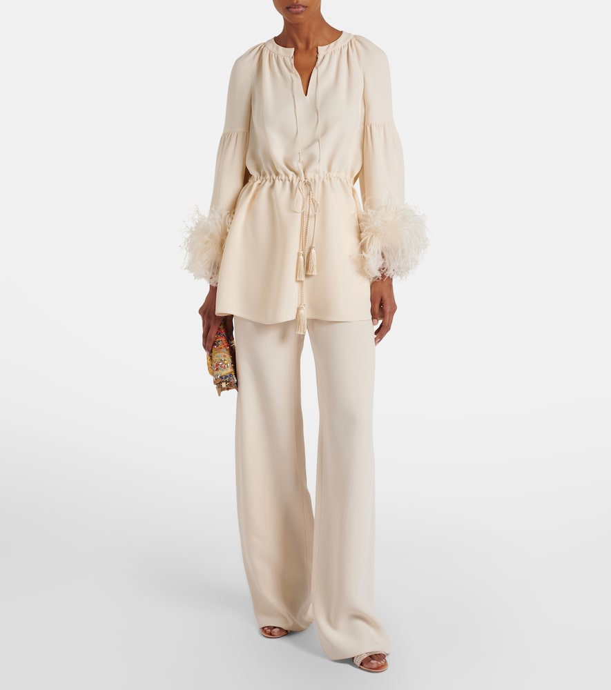 Valentino Cady Couture wide-leg pants