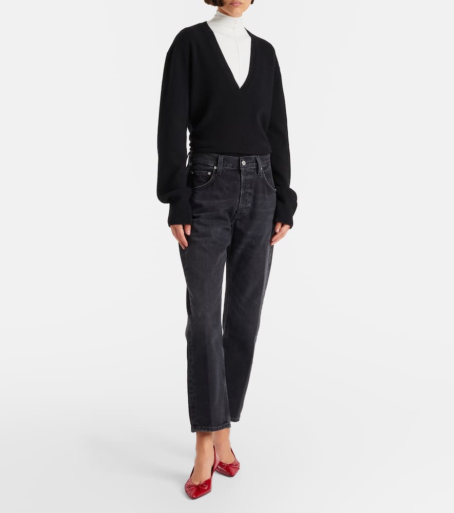 Citizen Of Humanity Winslow Low-rise Straight Jeans In Blue