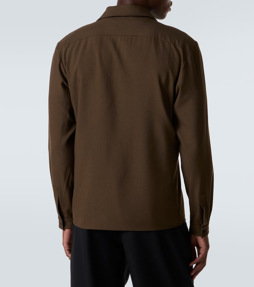  The Row The Row Kanta Wool Shirt 