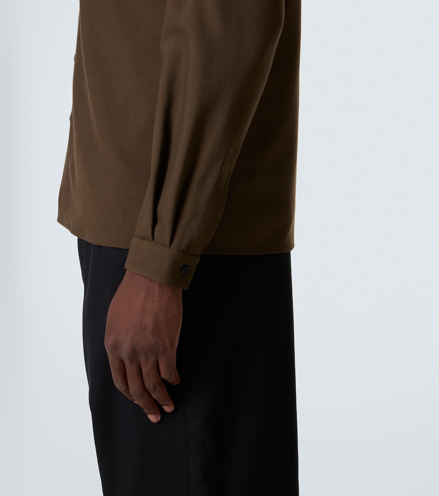  The Row The Row Kanta Wool Shirt 